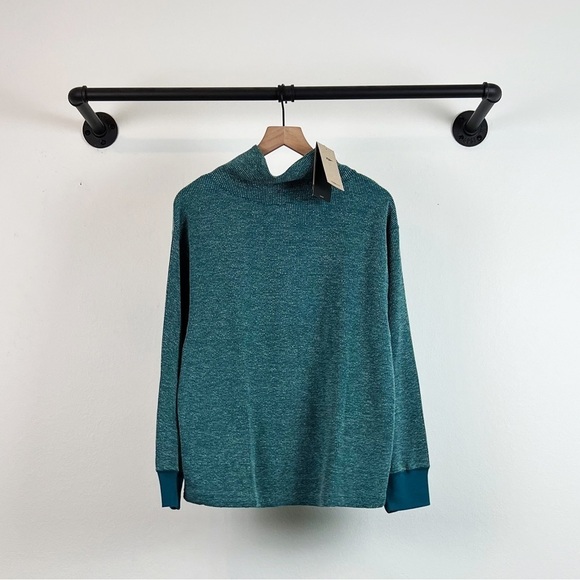 NWT Nike Yoga Luxe Cowl Neck Pullover Sweatshirt - Picture 6 of 10